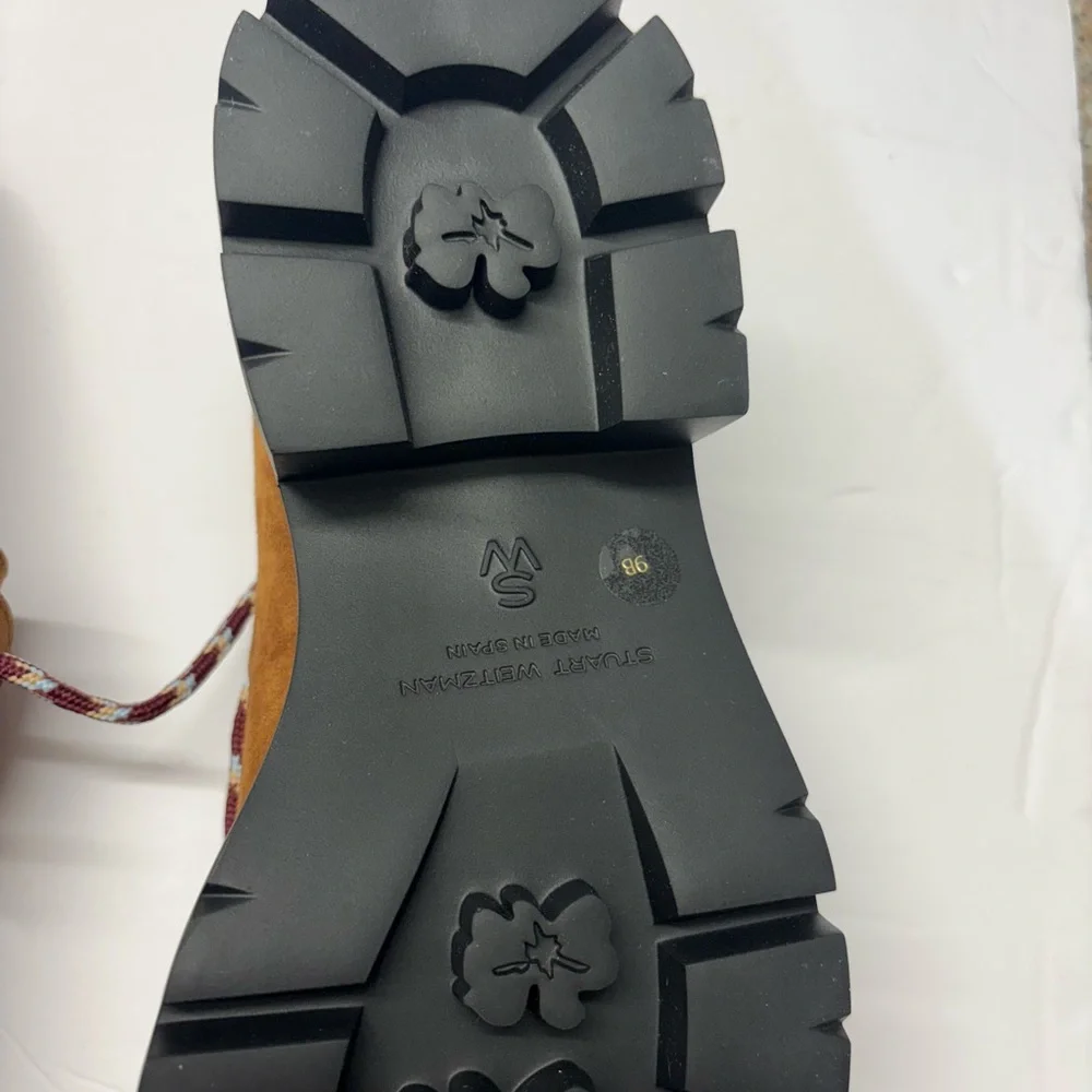 Stuart Weitzman Tan Suede Men's Loafers - Picture 6 of 9